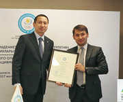 National Olympic Committee of the Republic of Kazakhstan awarded Certificate of Recognition to Kazakhstan Triathlon Federation