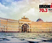 Ironman 70.3 was held in St. Petersburg for the first time