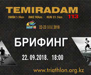 Race briefing in Aktau 