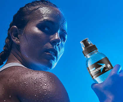 Новый Powerade от Coca Cola Almaty Bottlers