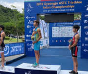 Our Athletes won nother gold of the Asian Triathlon Championship