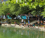 Tashkent hosted the first stage of the CATA Triathlon Cup