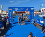 Ekaterina Shabalina won bronze at the  Africa Triathlon Cup Dakhla